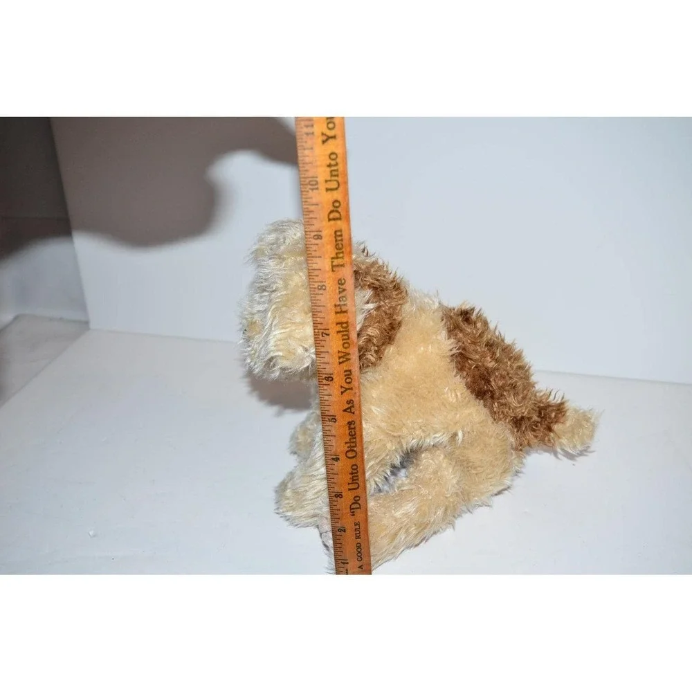 Ty Classic 1997 Taffy the Terrier Brown Shaggy‎ Puppy Dog Plush Stuffed Toy